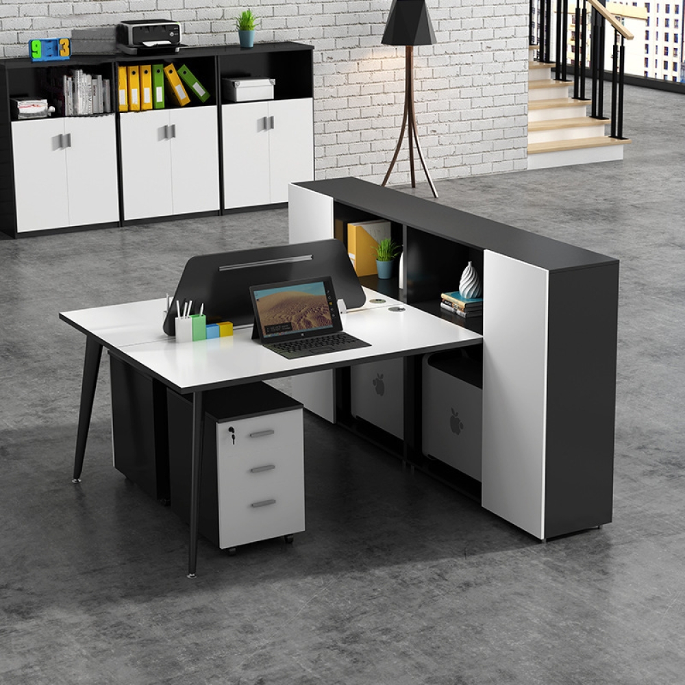 Cụm Bàn Làm Việc Có Hộc Hiện Đại _ CB 41