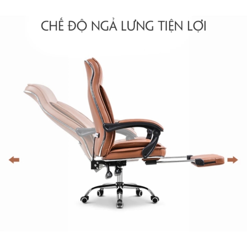 Ghế Giám Đốc Đáo Bọc Da Hiện Đại – GGĐ19