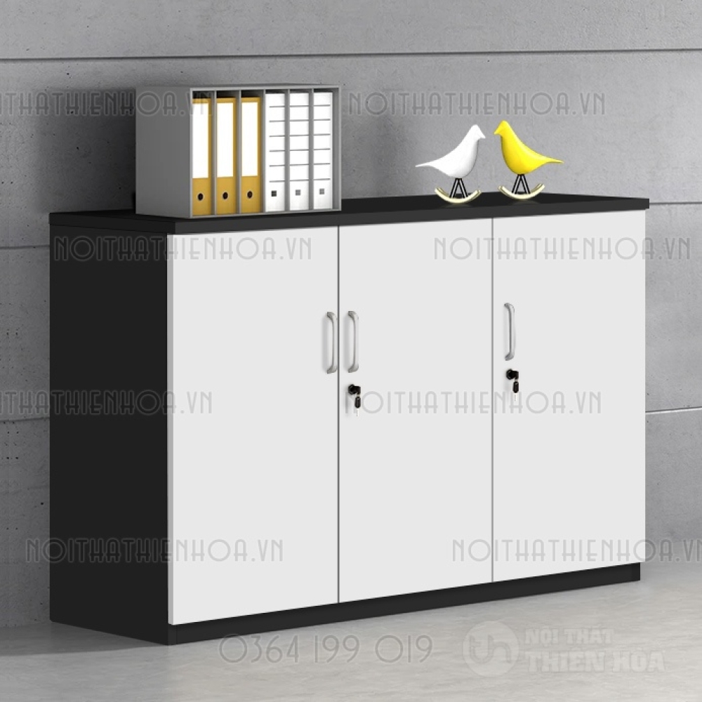 Tủ phụ đựng tài liệu thấp phòng giám đốc 10