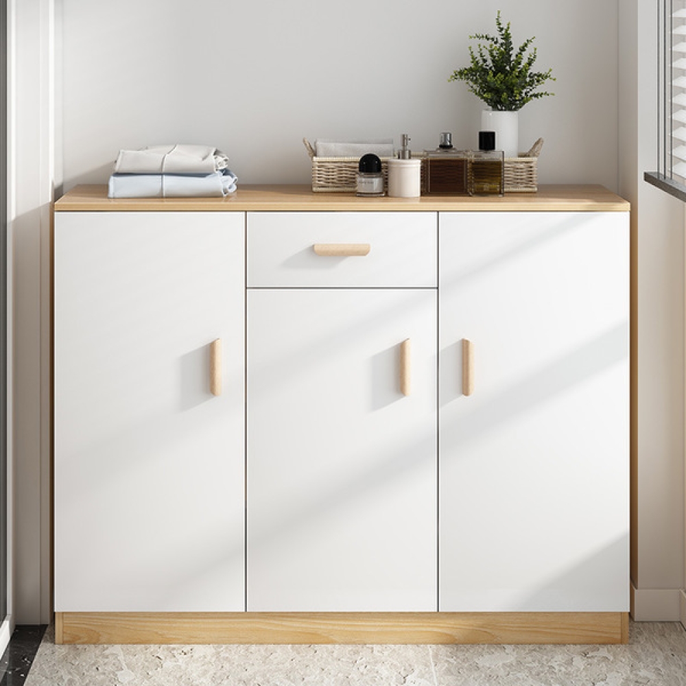Tủ giày 3 cánh trắng-TG28
