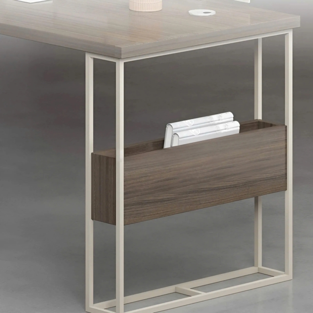 Cụm Bàn Làm Việc 6 Người Kệ Tủ Linh Hoạt – BC115