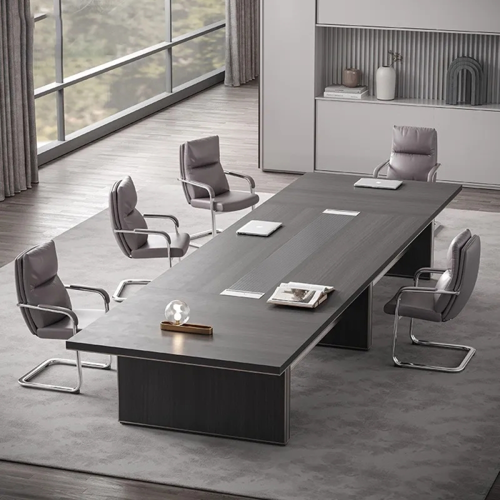 Bàn Họp Văn Phòng Gỗ MDF 3m2 Classic – BH35