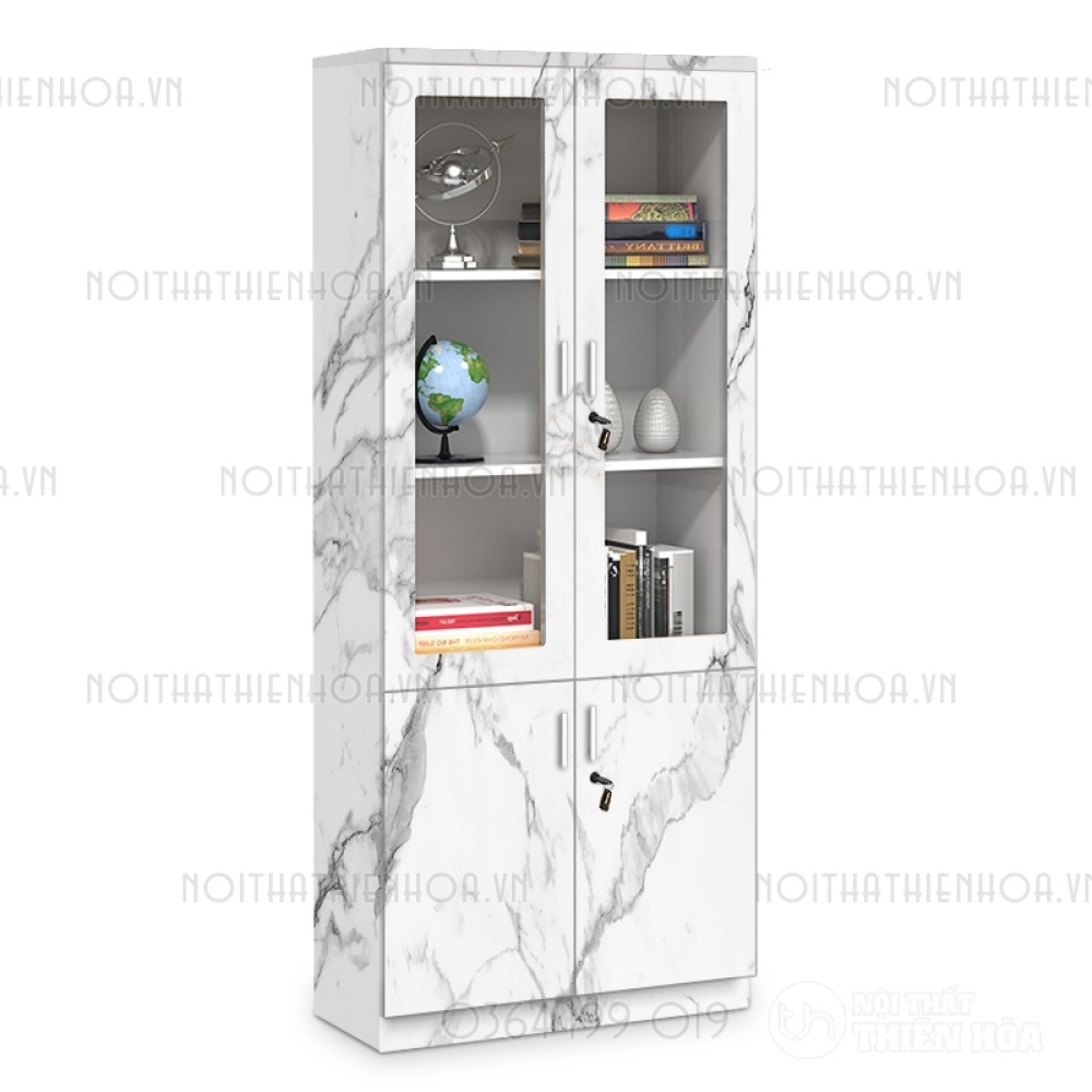 Tủ hồ sơ tài liệu 2 cánh kính