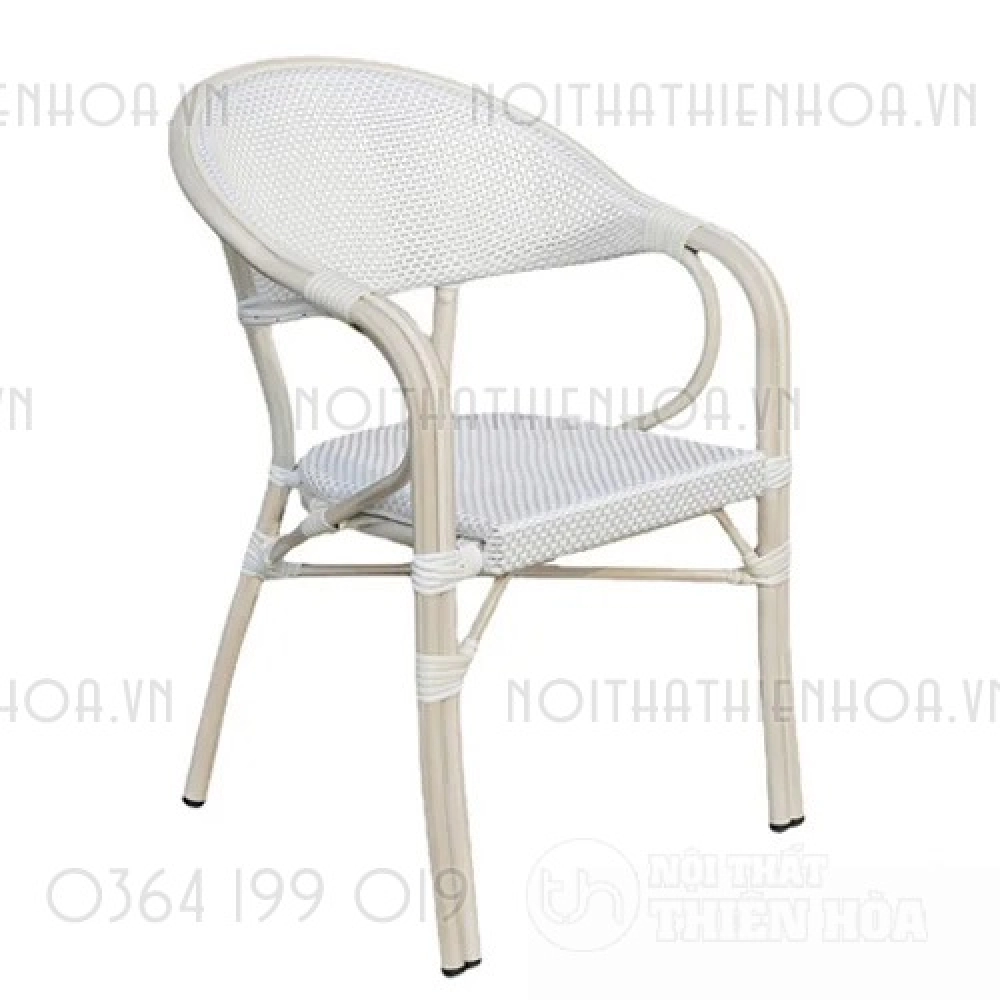 Ghế cafe nệm lưới khung nhôm ngoài trời- Mã: 280A