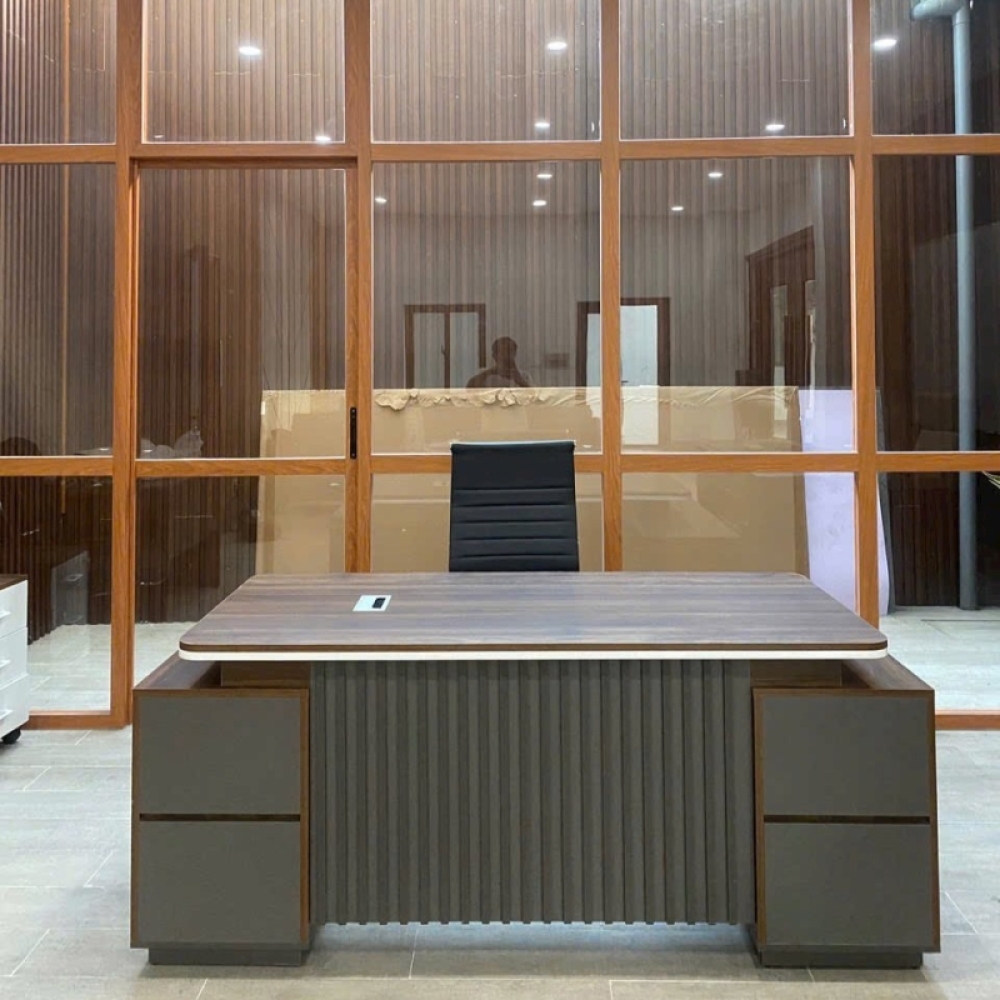 Bàn Giám Đốc Góc L Giá Tốt Sài Gòn – BGĐ52
