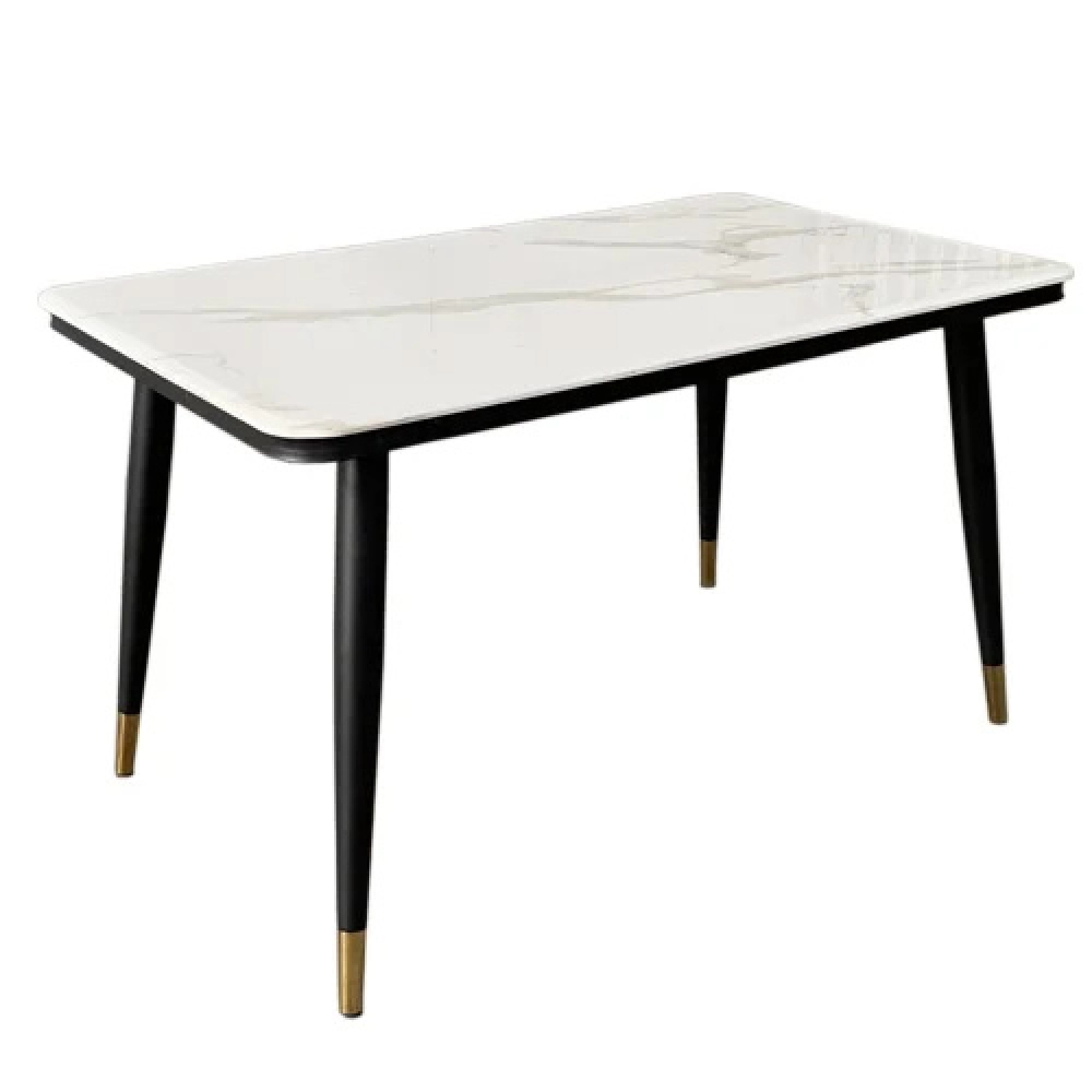 Bộ bàn ăn 4 ghế mặt đá hiện đại- Mã: T147-4×284