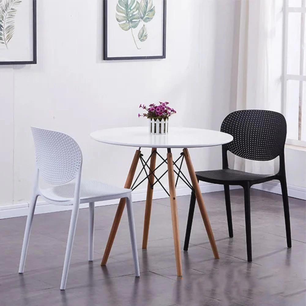 Bộ bàn tròn tiếp khách cho cửa hàng showroom- Mã: T104-2×210