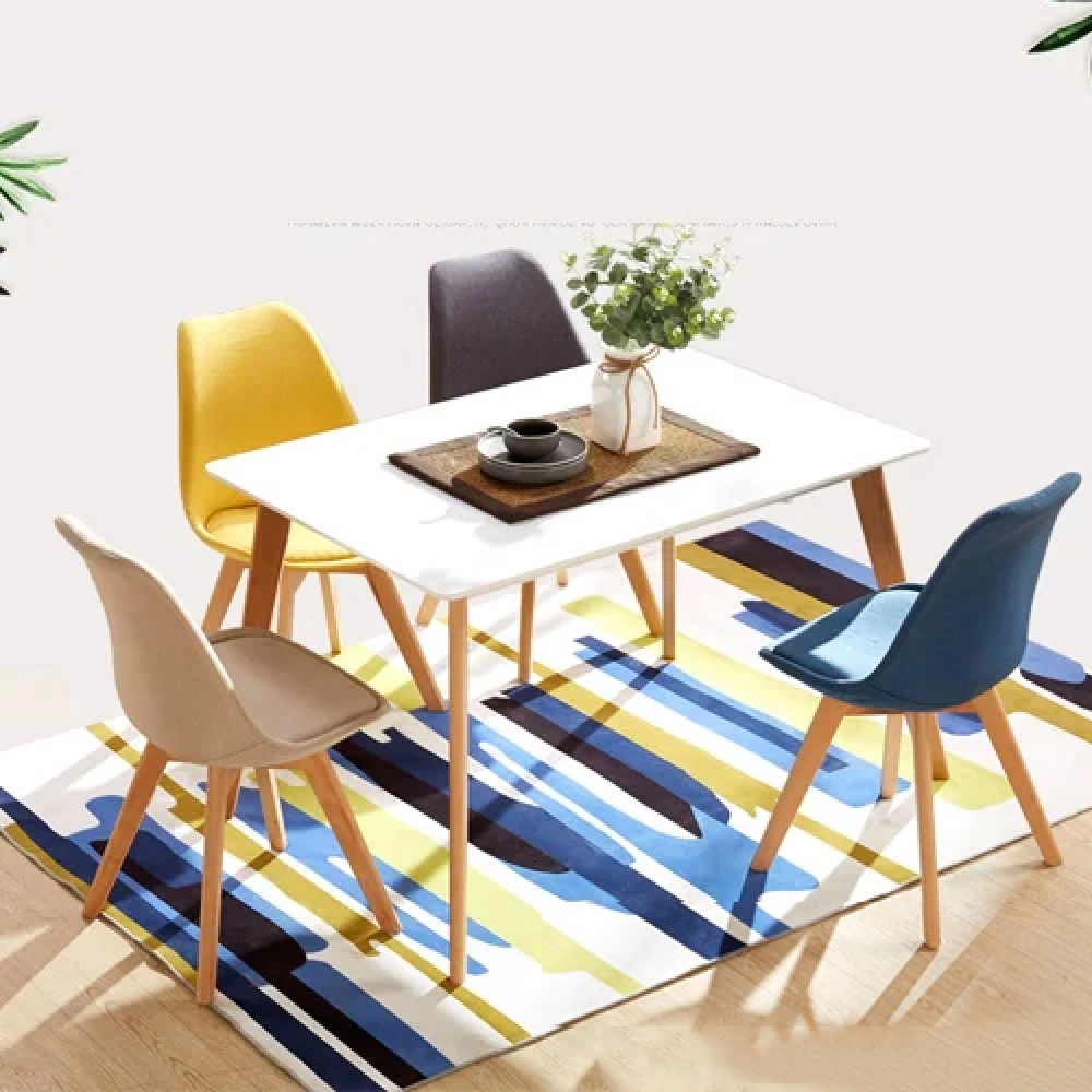 Ghế phòng ăn chân gỗ lưng nệm bọc vải nhập khẩu- Mã: 205E