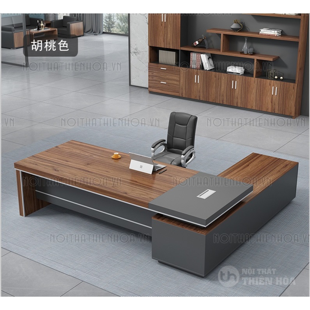 Bàn giám đốc chữ L hiện đại Mei BGD-Mei426-20