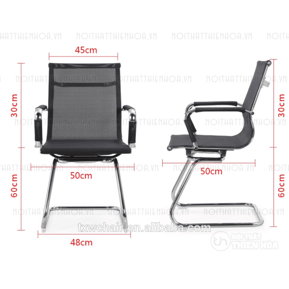 Ghế ghế họp, ghế quỳ lưng lưới