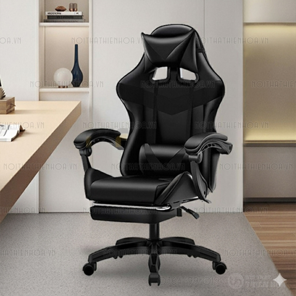 Ghế Gaming Giá Rẻ  Swift, Ngả lưng 165 độ, có gác chân