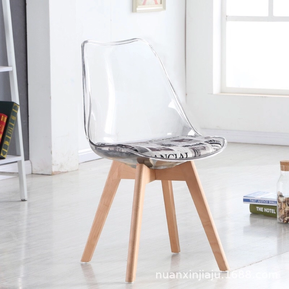 Ghế cafe tiếp khách trong suốt hiện đại- Mã: 288