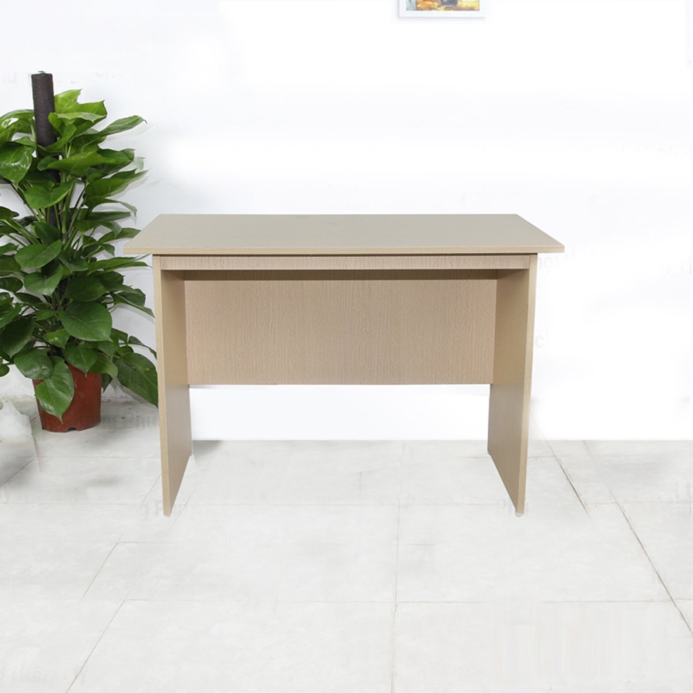 Bàn làm việc 1m giá rẻ không hộc BLVG-KH-383