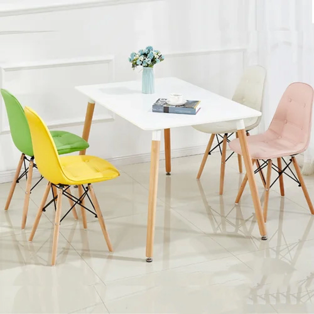 Ghế cafe tiếp khách lưng nệm có nút nhập khẩu đẹp- Mã: 252