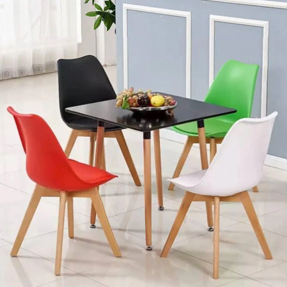 Bàn cafe, bàn ăn 4 chân gỗ – Mã: T108S