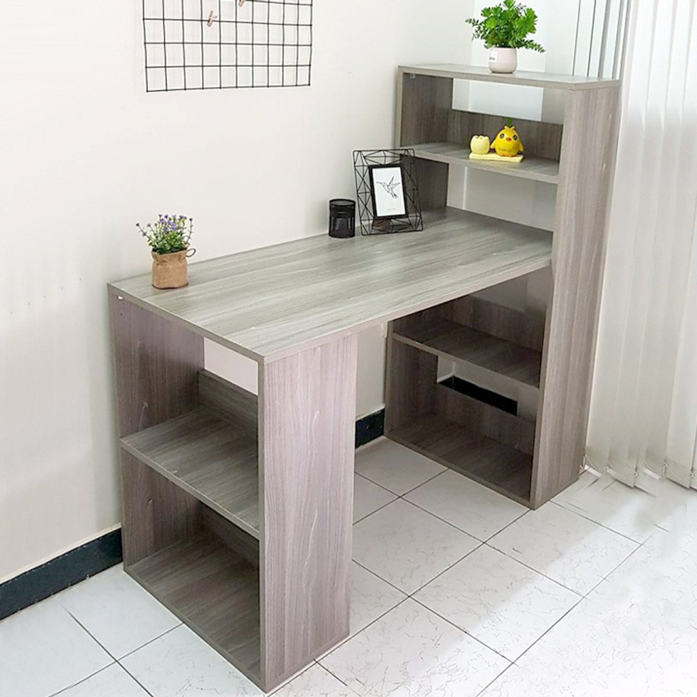 Bàn học giá sách kiêm bàn làm việc 04