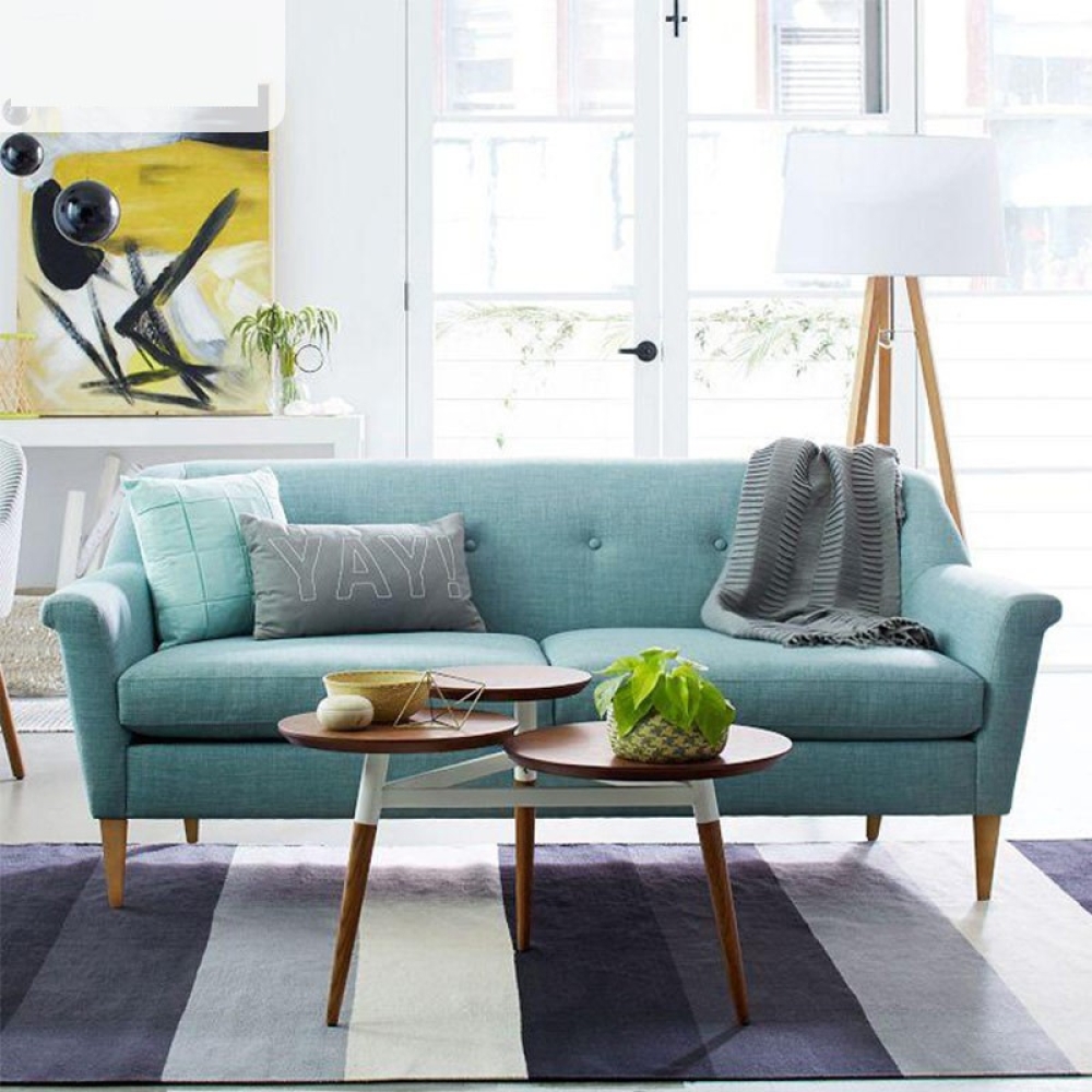 Sofa văng gỗ tự nhiên 1m8 thiết kế hiện đại SF66
