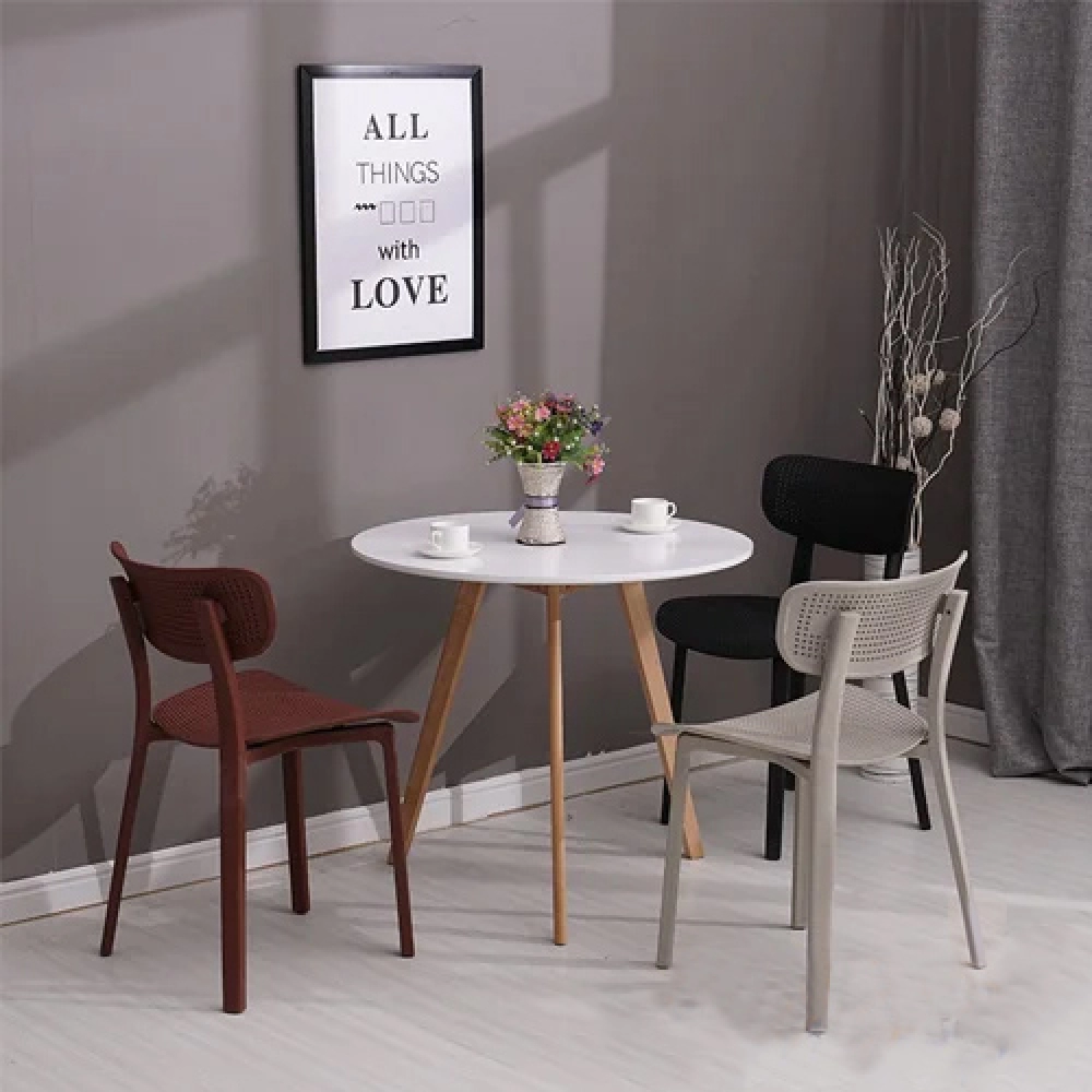 Bàn ăn, bàn cafe tròn 3 chân bằng gỗ – Mã: T101