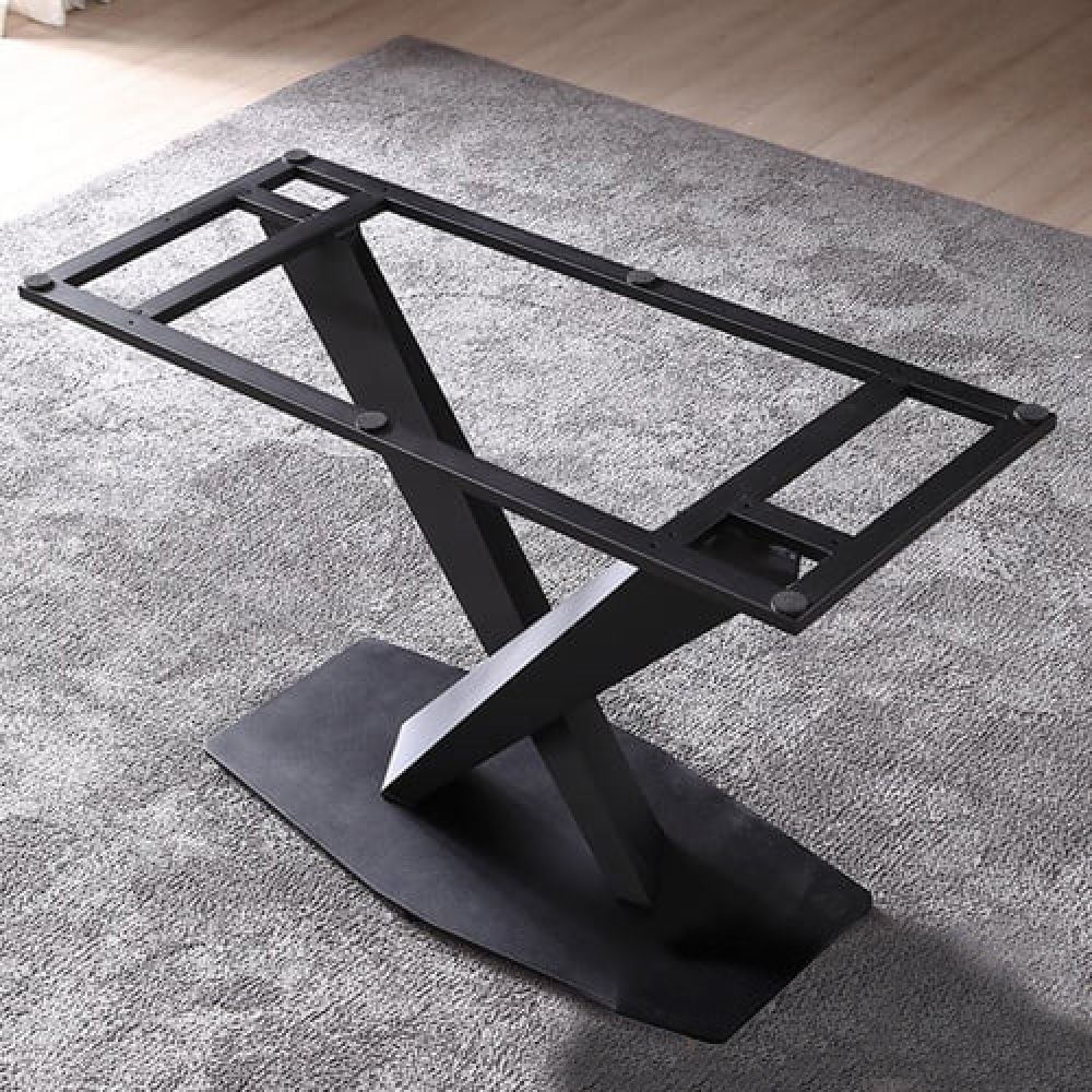 Bàn ăn mặt đá chân chữ X- Mã: T179-16