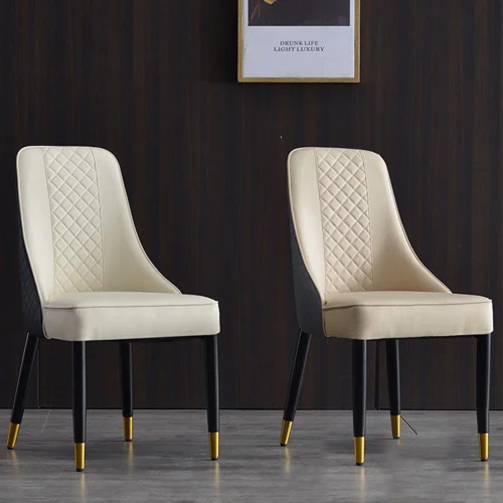 Ghế ăn bọc da chân sắt cao cấp- Mã: 2122
