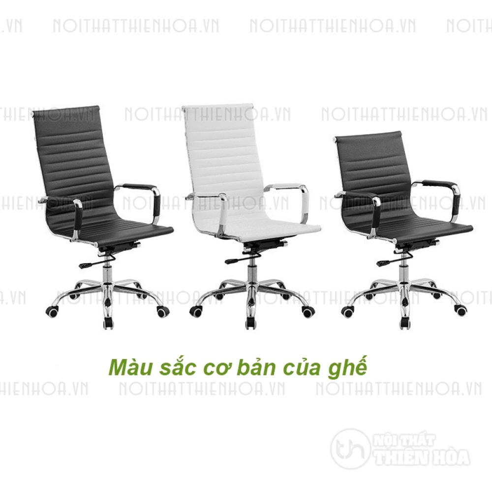 Ghế nhân viên, ghế xoay da văn phòng