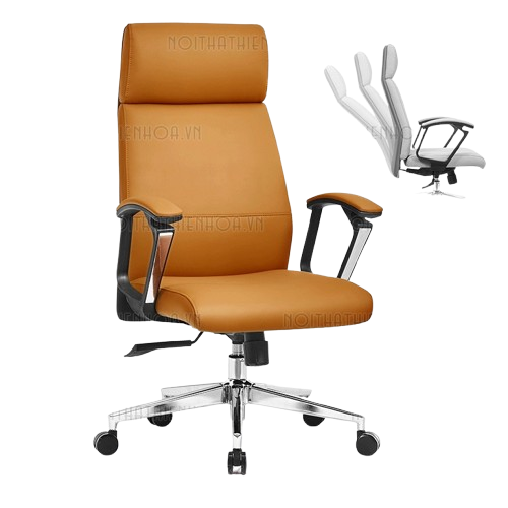 Ghế làm việc sếp, giám đốc, quản lý Ergonomic da cao cấp