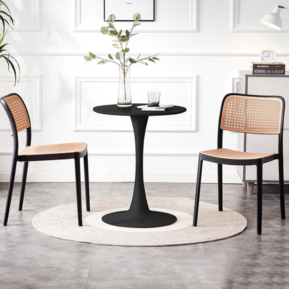 Bộ bàn ghế cafe tiếp khách 2 ghế- Mã: T117-2×2183