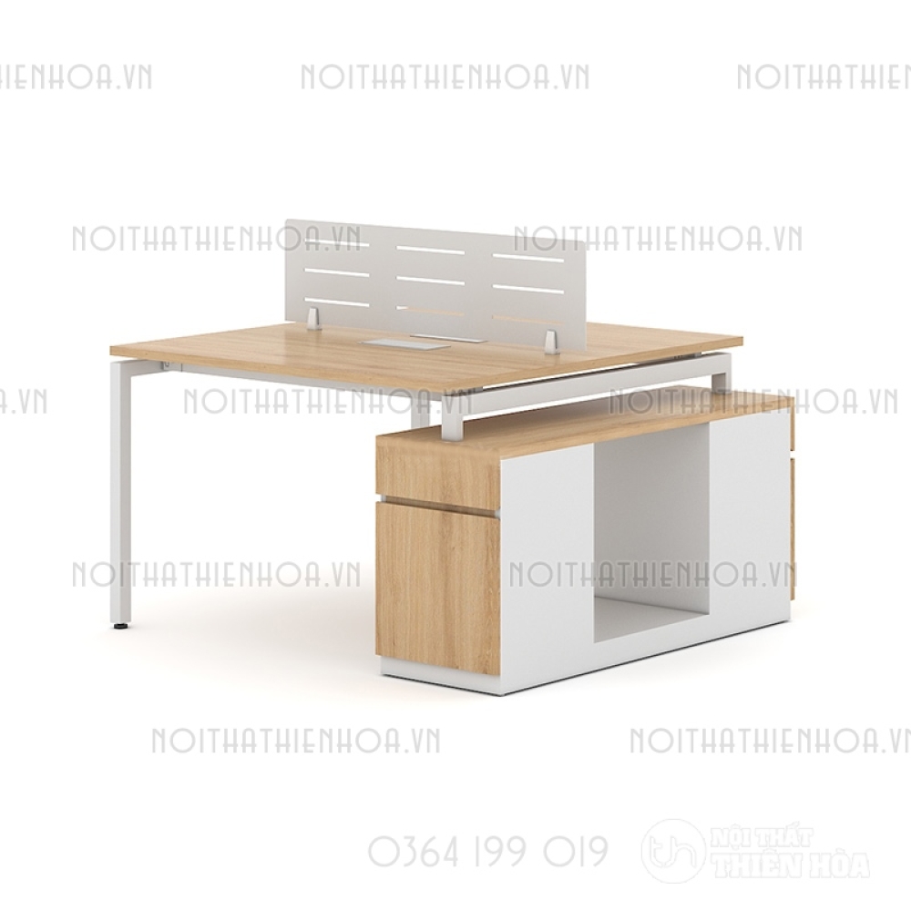 Module bàn 2 người 1m2 Eos EC1412-TP7