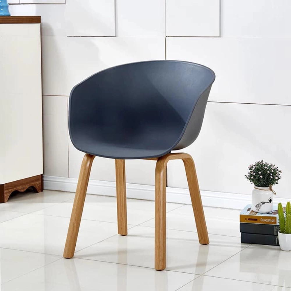 Ghế ăn hiện đại nhựa chân thép sơn tĩnh điện- Mã: 234N