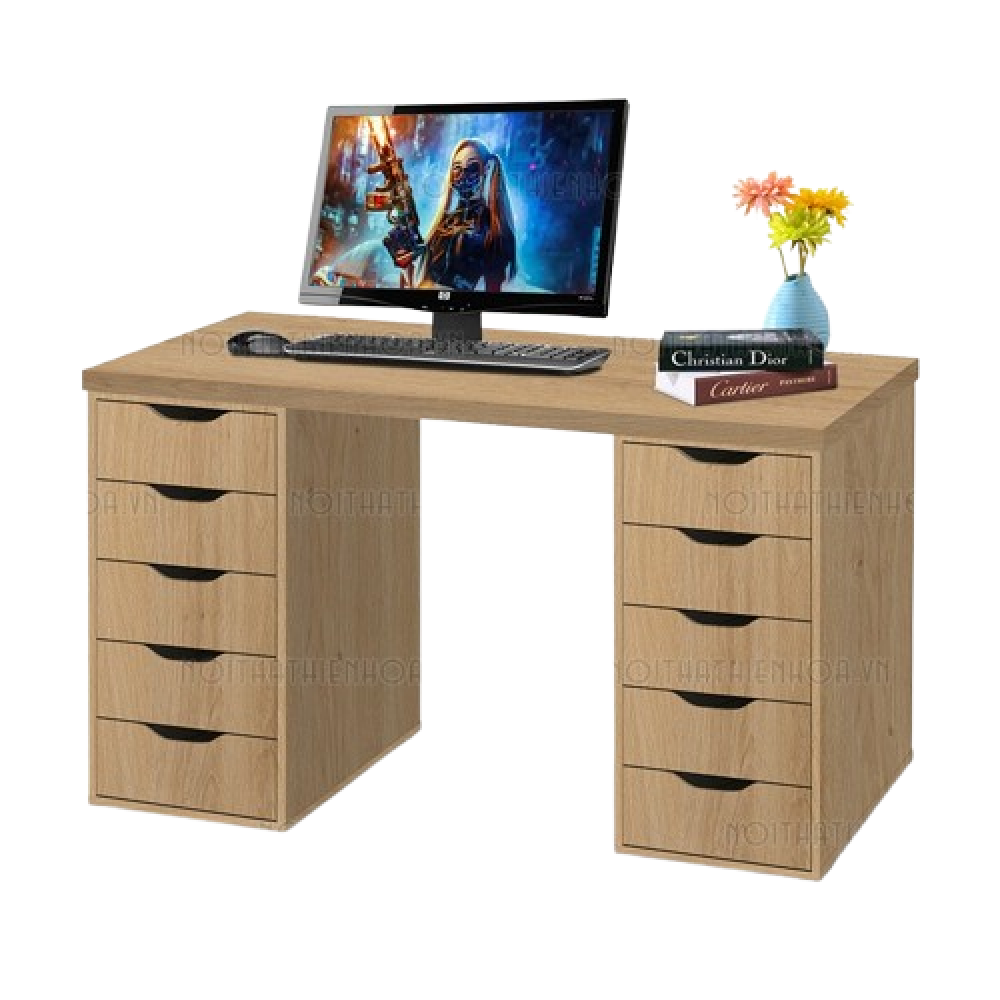 Bàn game làm việc ikea 2 hộc ngăn kéo