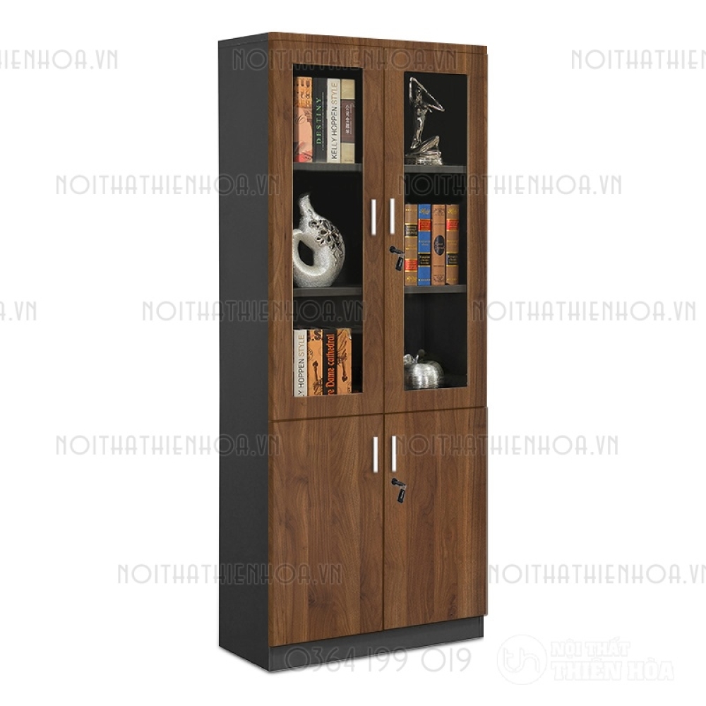 Tủ hồ sơ tài liệu 2 cánh kính