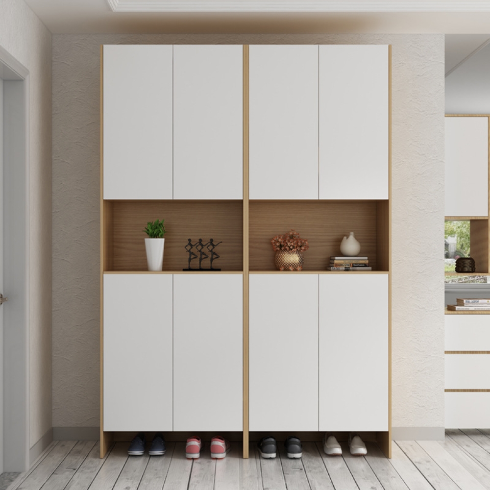 Tủ giày kịch trần gỗ công nghiệp đẹp hiện đại-TG39