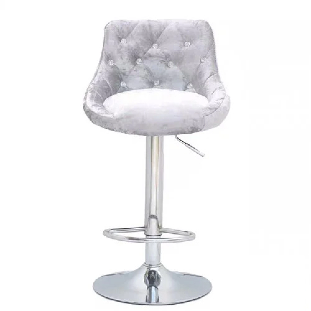 Ghế trang điểm xoay bọc nhung nhập khẩu- Mã: LV-449
