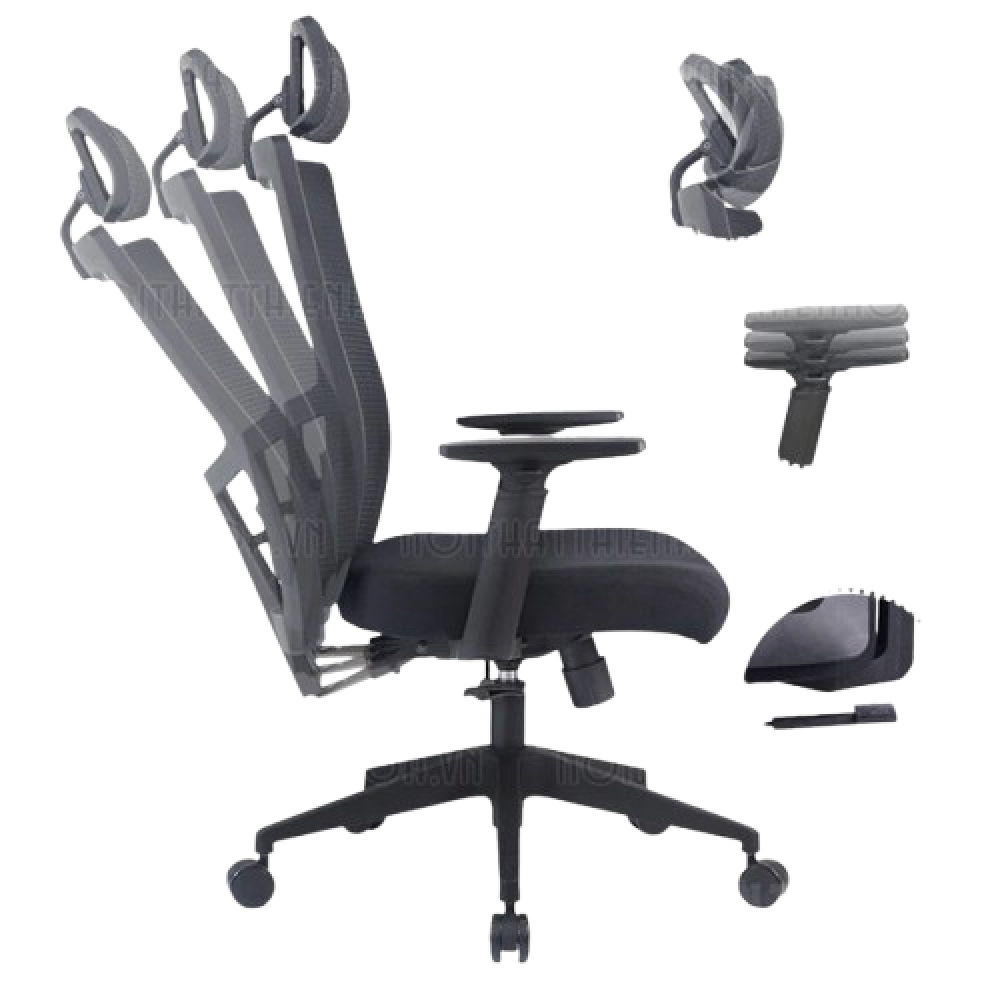 Ghế xoay tựa đầu ngả GX142