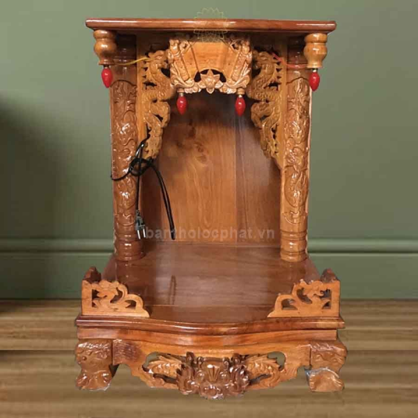 Bàn thờ thần tài ông địa căm xe 48x68cm - OĐ6