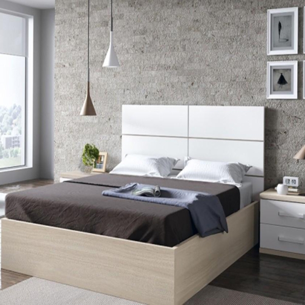 Giường ngủ kẻ chỉ đầu giường GN-40