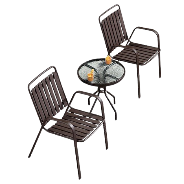 Bộ bàn ghế sân vườn nhập khẩu- Mã: T1116K-2×2803