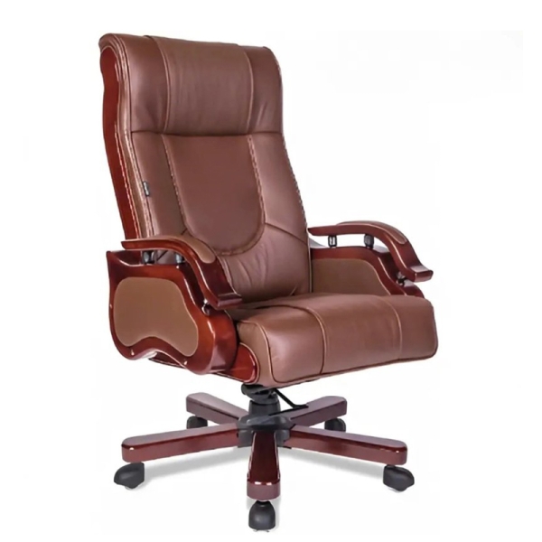 Ghế Giám Đốc Gỗ Tự Nhiên Phong Cách Cổ Điển – GGĐ41