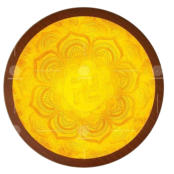Tranh đèn tròn trúc chỉ - DT01