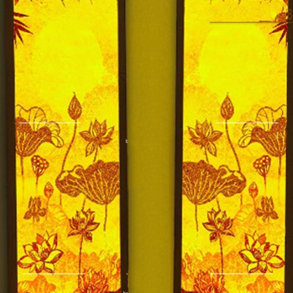 Tranh đèn trúc chỉ - TD03