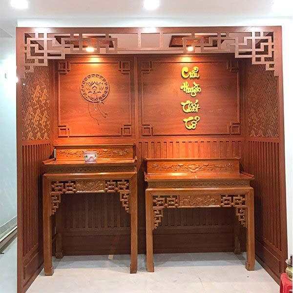 Vách ngăn bàn thờ - VNB112