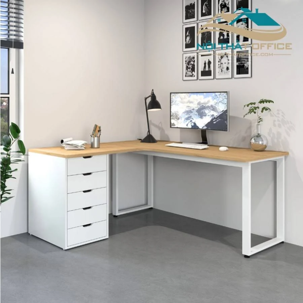 Bàn làm việc ikea chữ L gaming