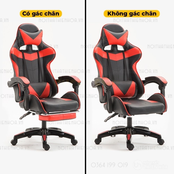 Ghế Gaming Giá Rẻ  Swift, Ngả lưng 165 độ, có gác chân