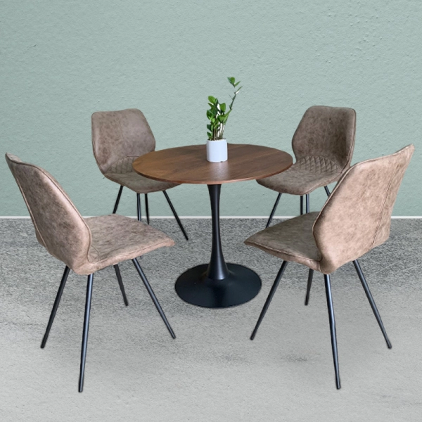 Bộ bàn tiếp khách showroom sang trọng- Mã: T117E-4×267