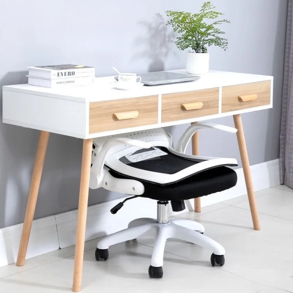 Ghế Văn Phòng Chân Xoay Lưới Lưng Gập – GX31