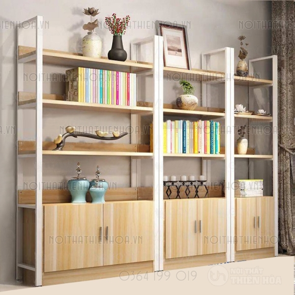 Tủ kệ trang trí 4 tầng KTT02-4T