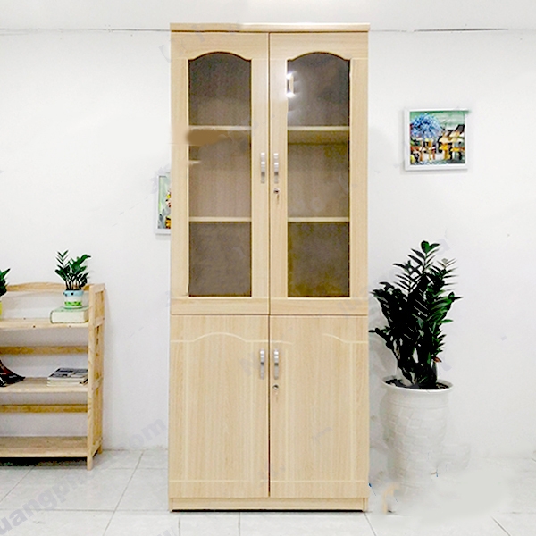 tủ tài liệu 2 buồng mái cong  TTLG-14-VS-80