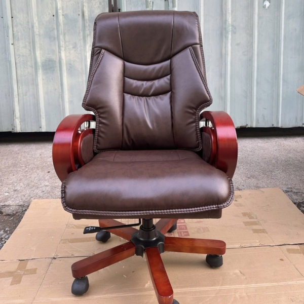Ghế Giám Đốc Da Nâu Sang Trọng – GGĐ27