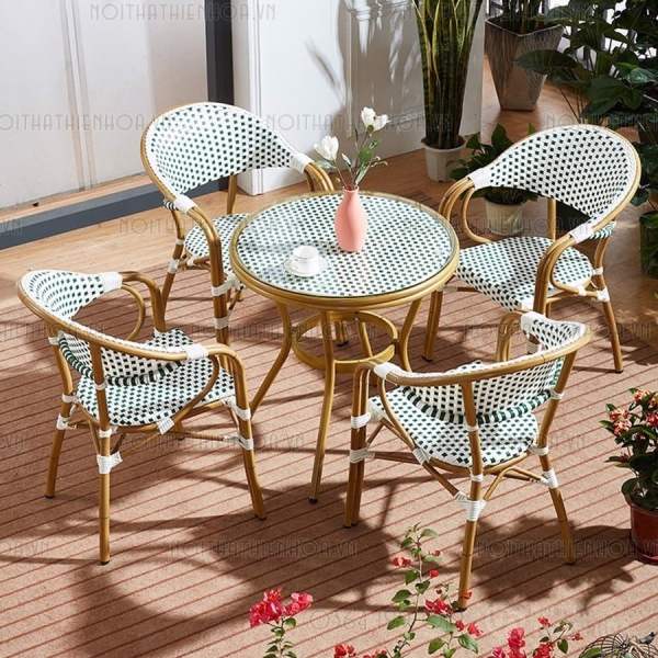 Ghế giả mây cao cấp lưng tựa ngả êm ái- Mã: 281