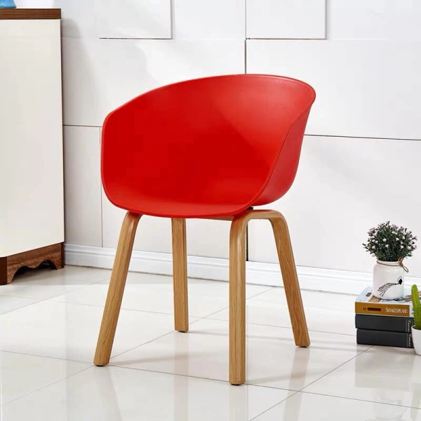 Ghế ăn hiện đại nhựa chân thép sơn tĩnh điện- Mã: 234N